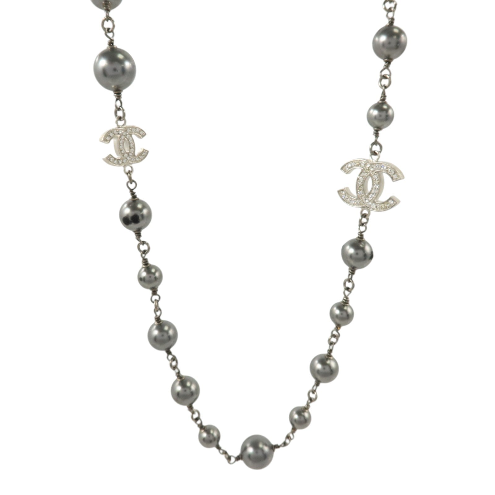 CHANEL PVC/金屬Necklace項鏈