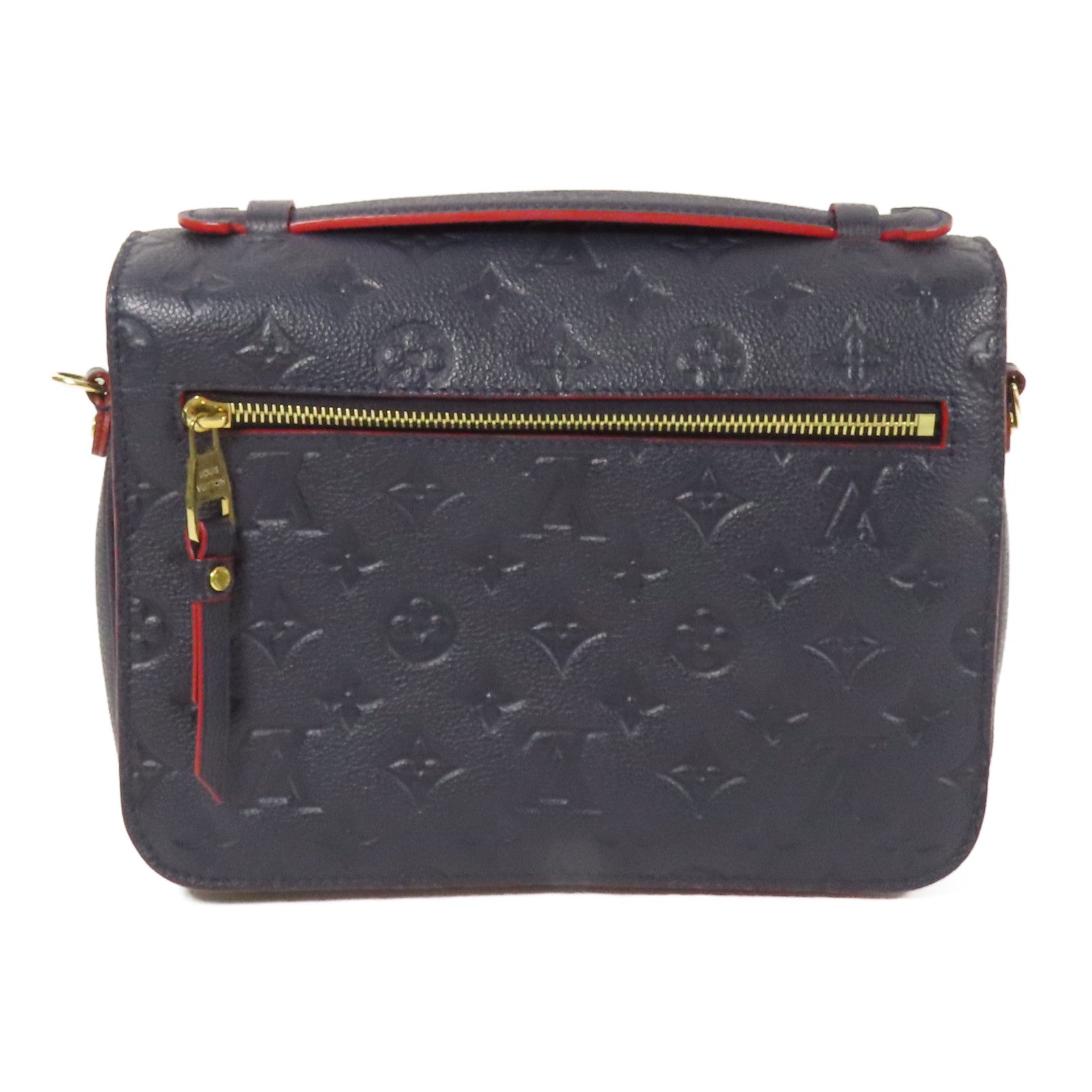 LOUIS VUITTON Monogram Empreinte Pochette Metis金扣手挽肩背兩用袋