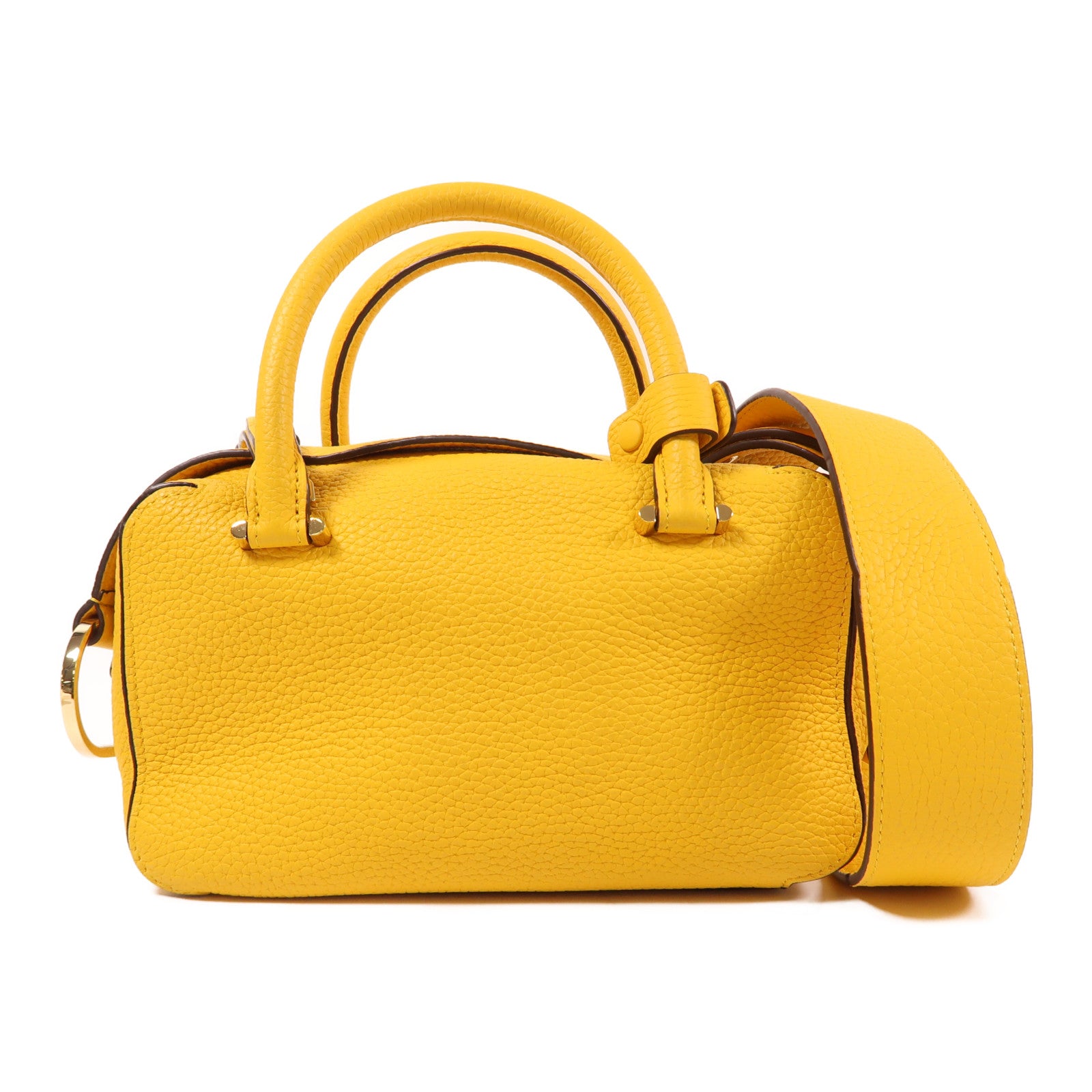 Delvaux 牛皮皮革Cool Box Mini金扣手挽肩背兩用袋