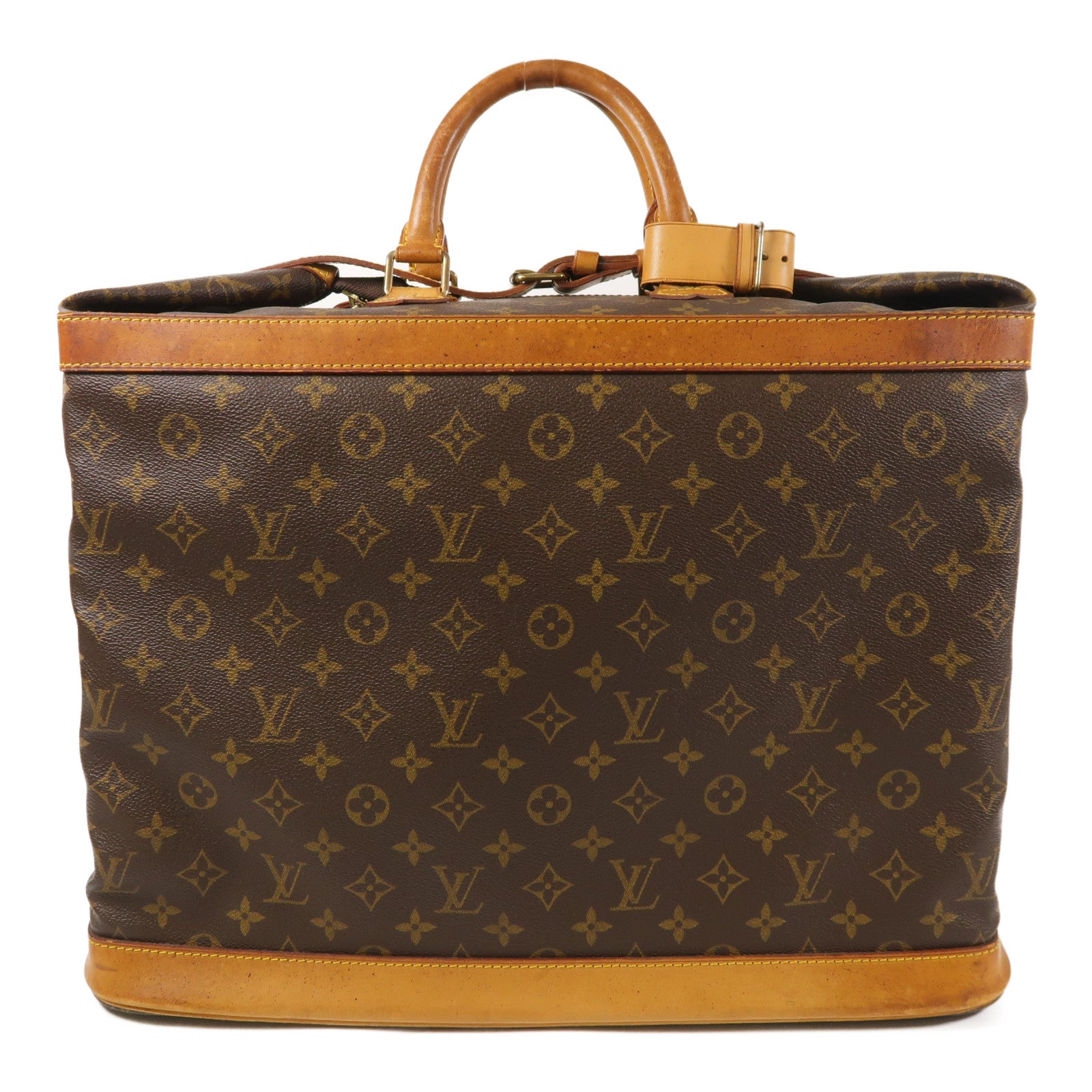 LOUIS VUITTON Monogram Cruiser45金扣手挽袋