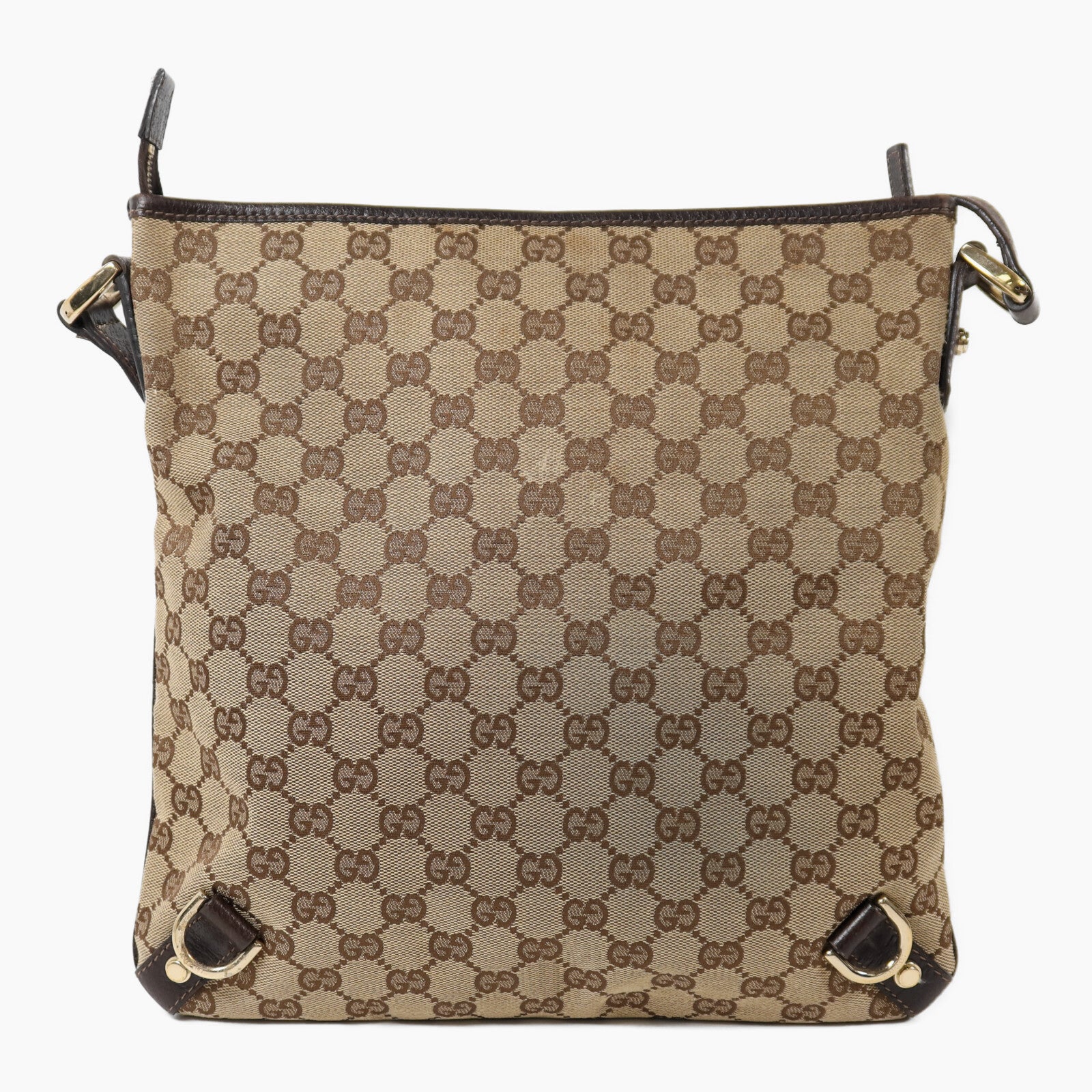 GUCCI 【激減優惠】帆布Shoulder Bag金扣肩背袋