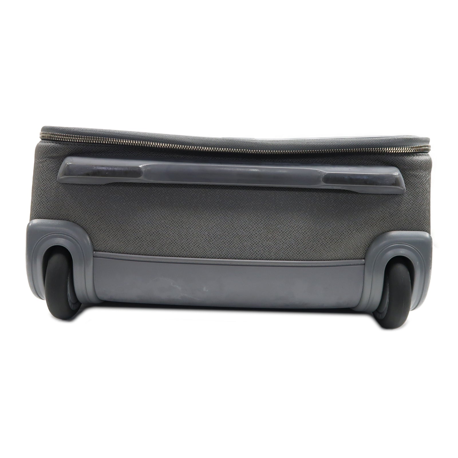 LOUIS VUITTON 【激減優惠】Cuir Taiga Pegase 55銀扣行李箱灰色