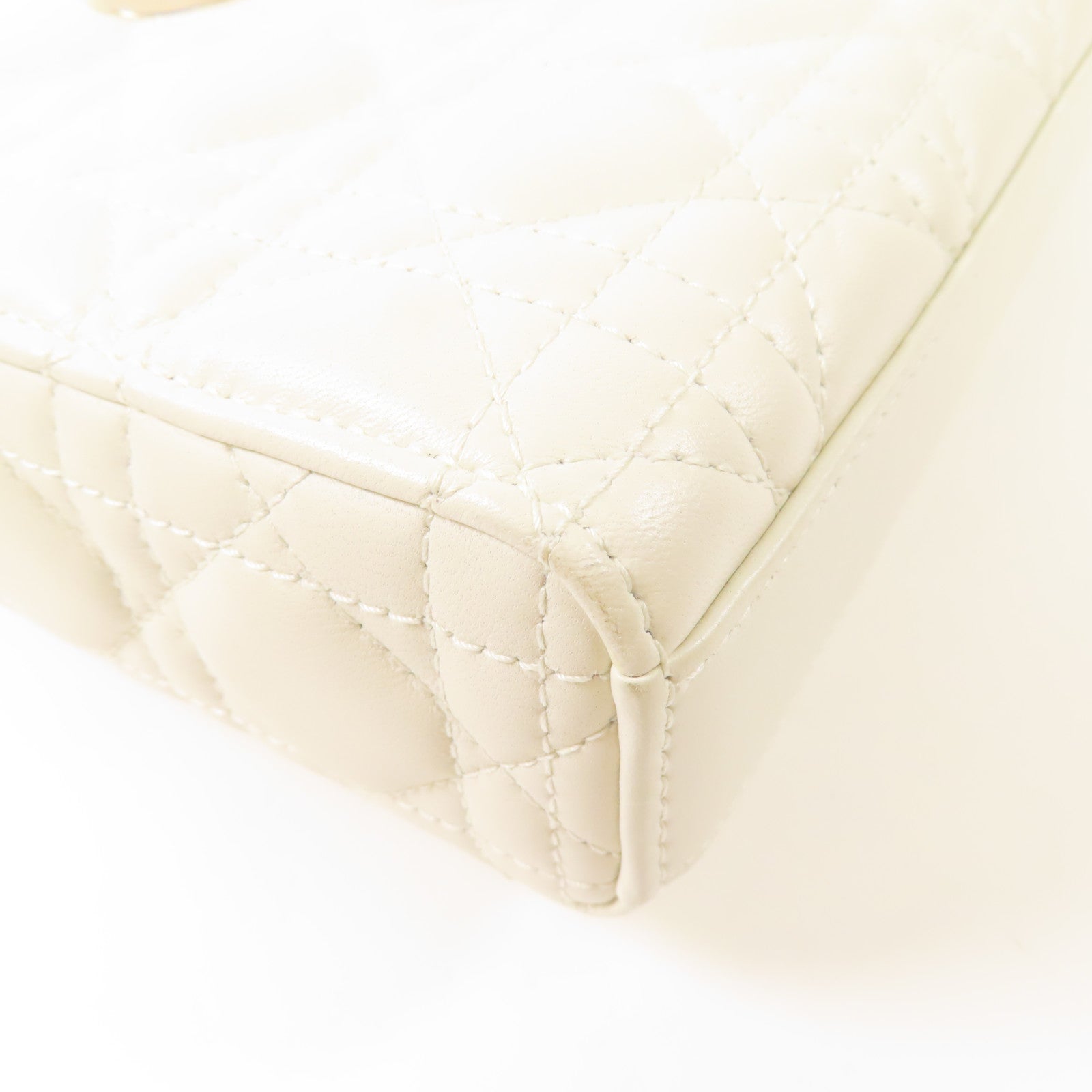 Dior 山羊皮皮革Lady D Joy金扣手挽肩背兩用袋