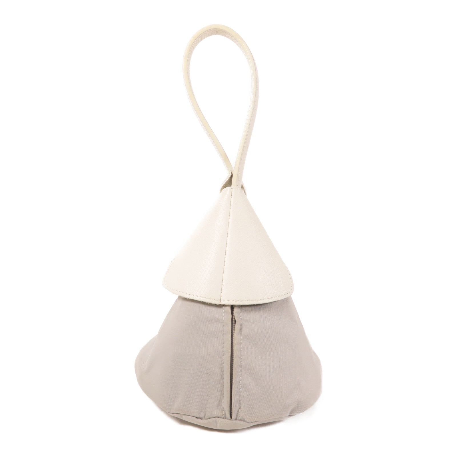 Longchamp 尼龍Hand Bag銀扣手挽袋