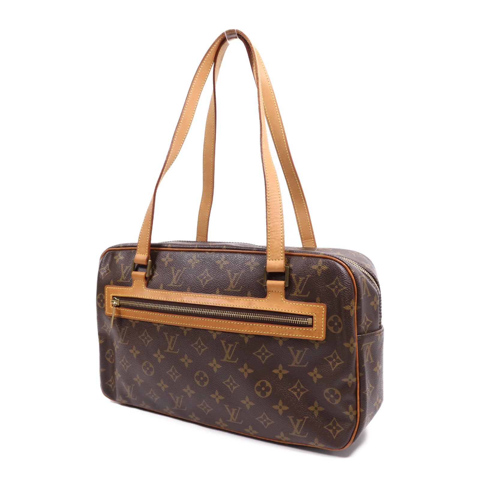 LOUIS VUITTON Monogram Cite GM金扣肩背袋