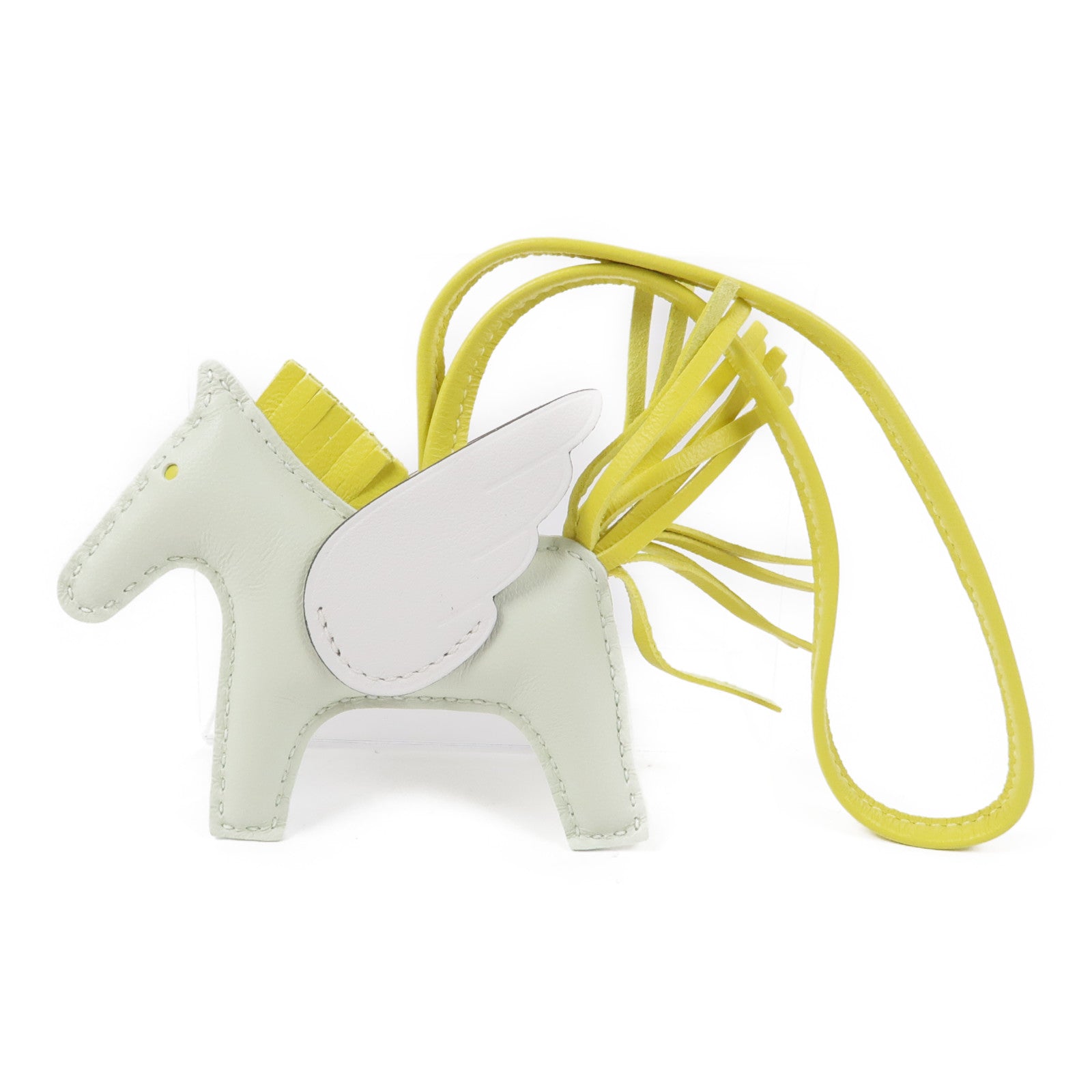 HERMES Milo皮革/Swift皮革Rodeo Pegase PM掛飾