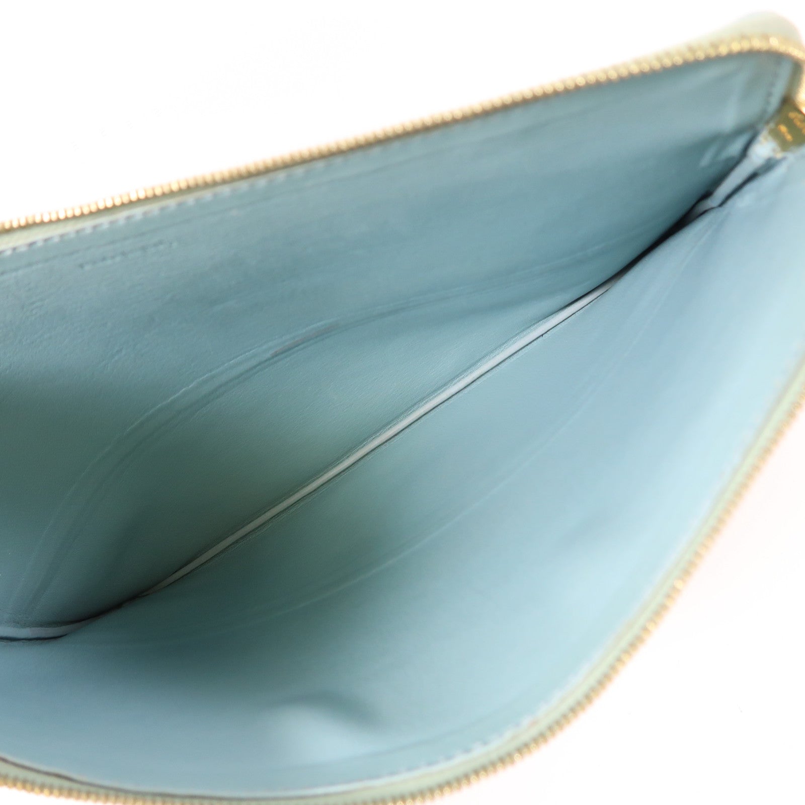 CELINE 牛皮皮革Pouch金扣手拿包