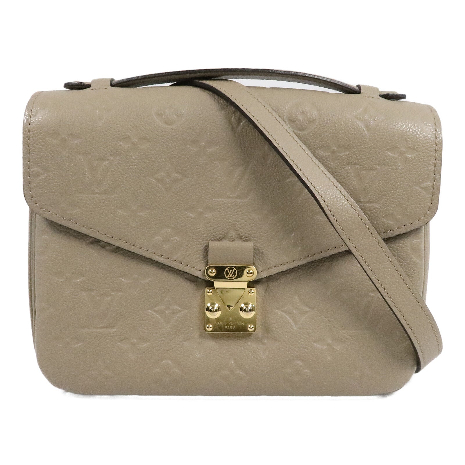 LOUIS VUITTON Monogram Empreinte Pochette Metis手挽肩背兩用袋