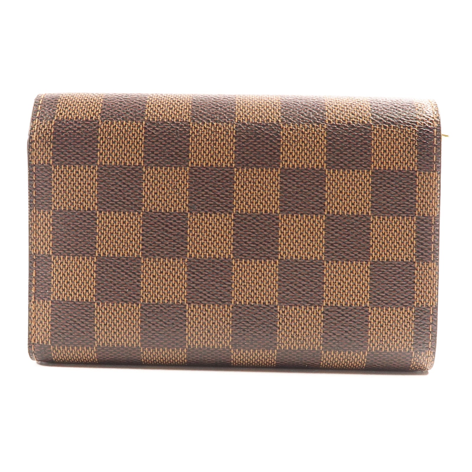 LOUIS VUITTON 【激減優惠】Damier Alexandra Wallet金扣錢包