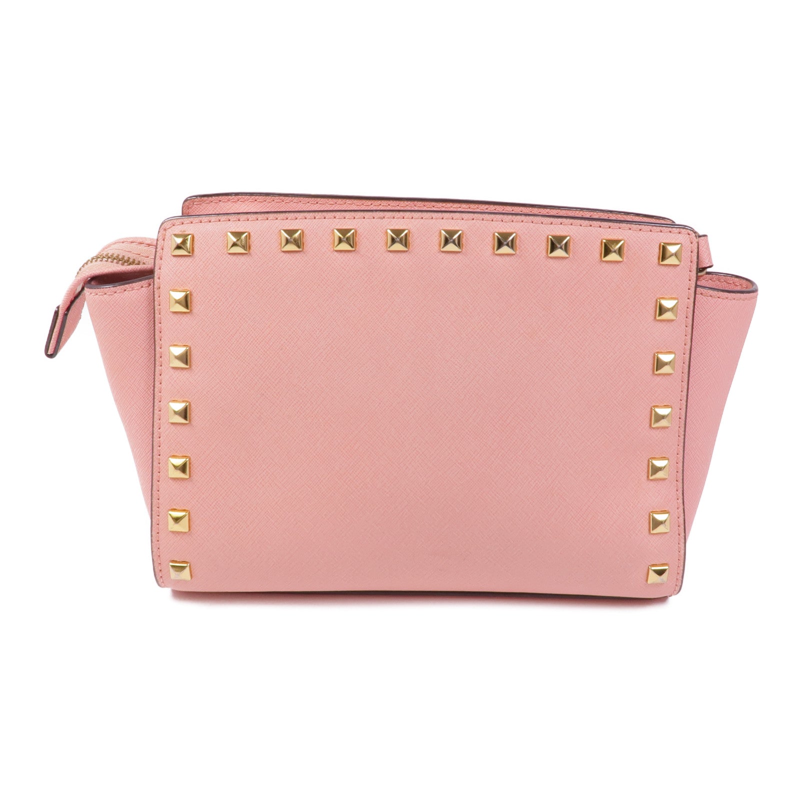 Michael Kors 牛皮皮革Shoulder Bag金扣手挽肩背兩用袋