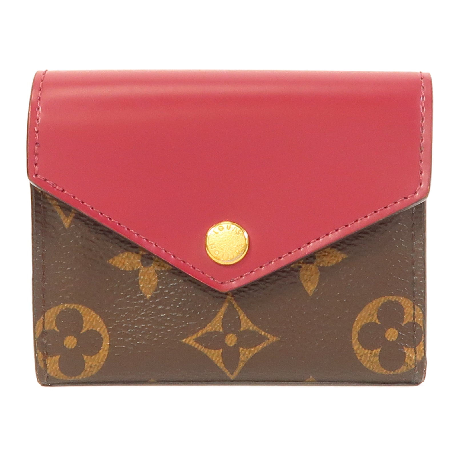 LOUIS VUITTON Monogram Zoe Wallet金扣錢包