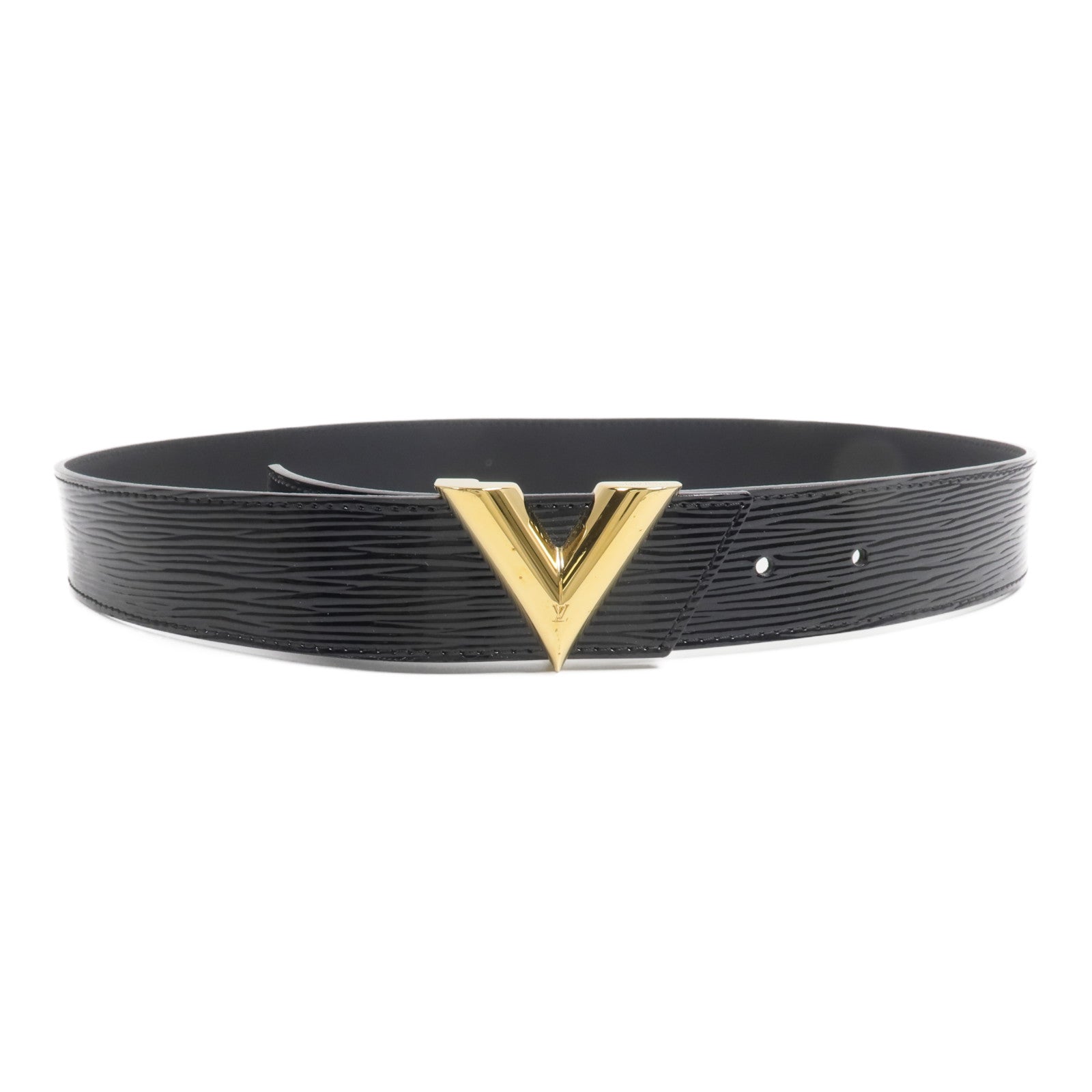 LOUIS VUITTON Epi皮革Essential V Belt 85CM皮帶