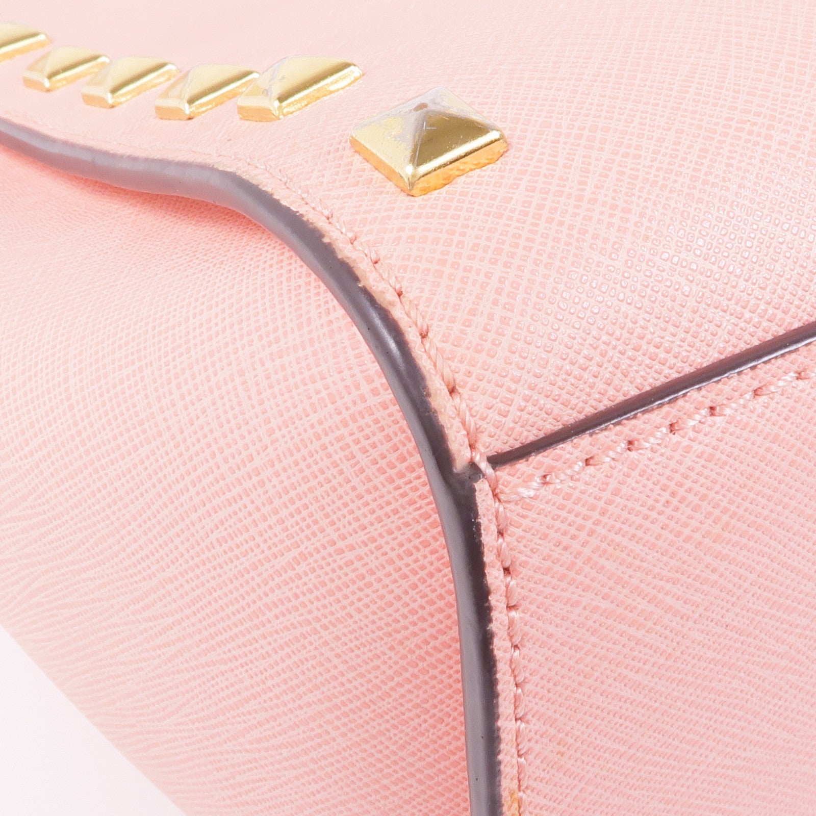 Michael Kors 牛皮皮革Shoulder Bag金扣手挽肩背兩用袋