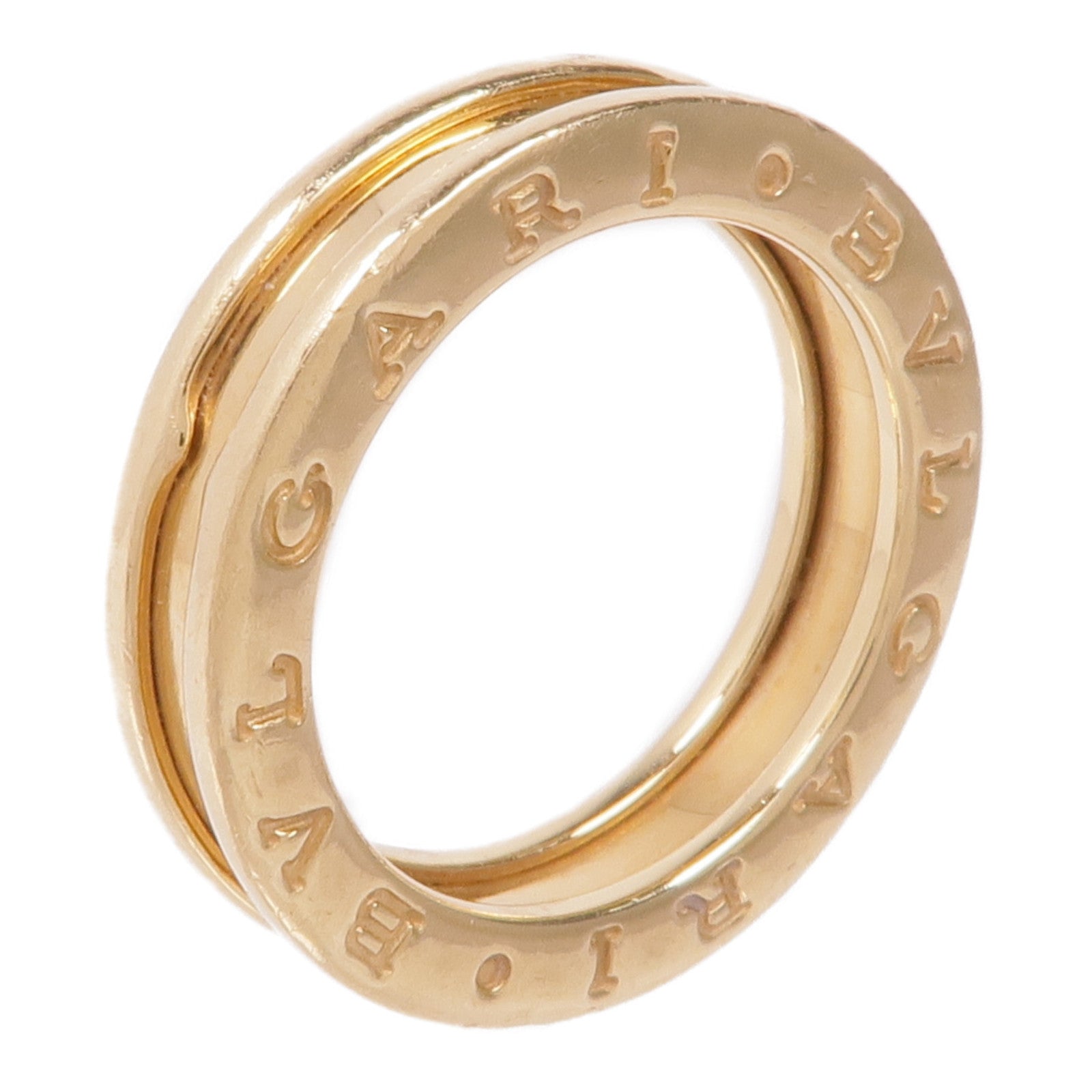 BVLGARI 18K黃金B-zero1 Ring戒指BLV#52/US#6
