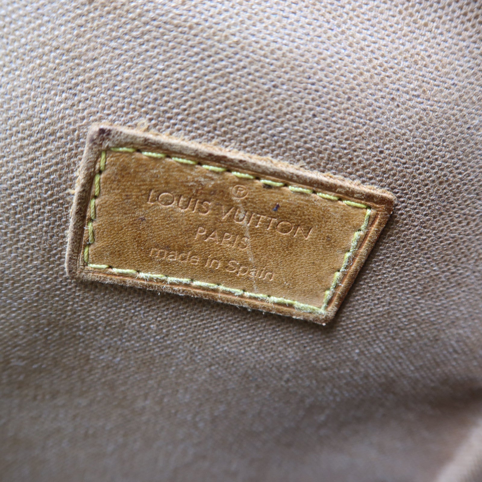 LOUIS VUITTON Monogram Pochette Gange金扣肩背袋啡色