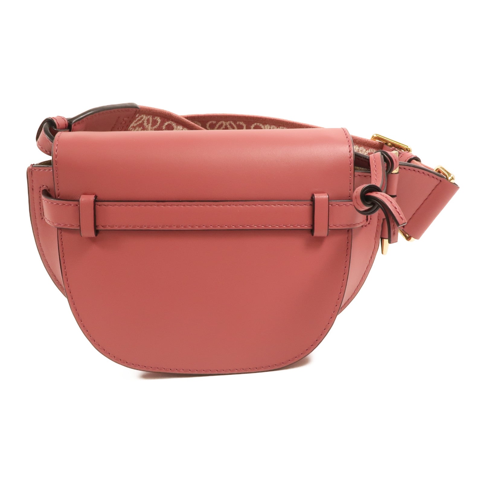 LOEWE 牛皮皮革Mini Gate金扣肩背袋