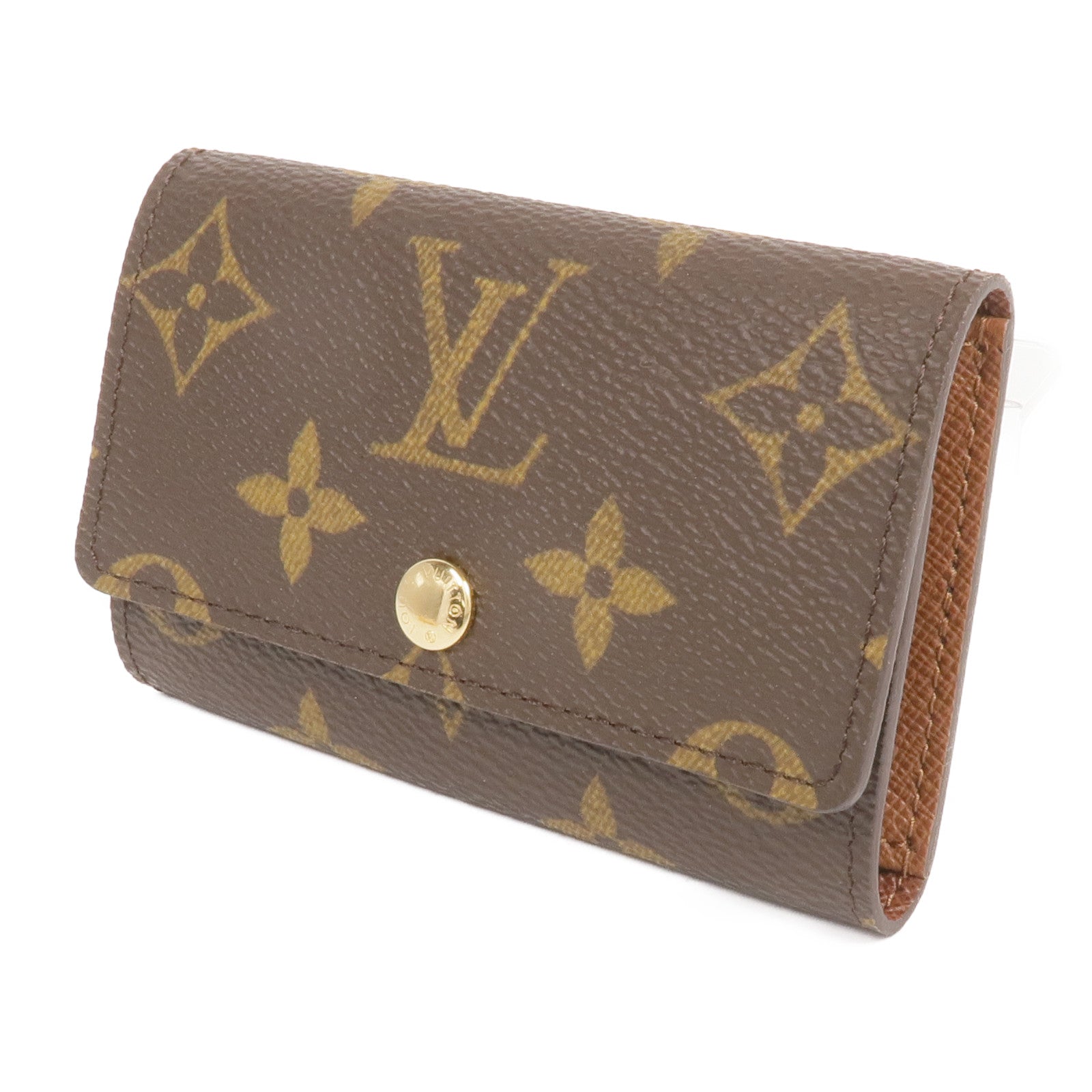 LOUIS VUITTON Monogram 6 Key Holder金扣鎖匙包
