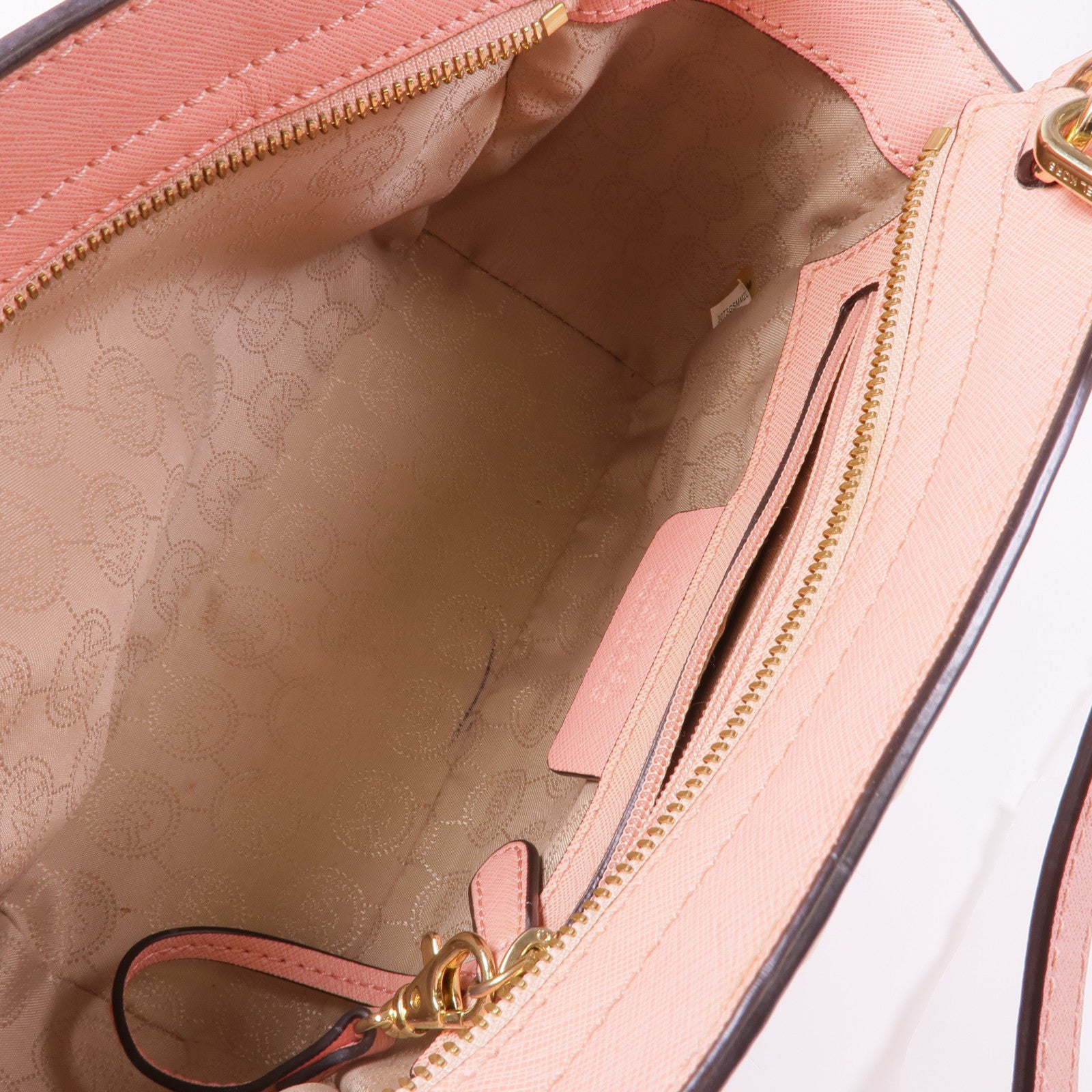 Michael Kors 牛皮皮革Shoulder Bag金扣手挽肩背兩用袋