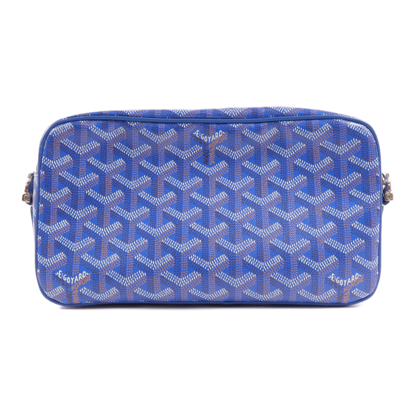 GOYARD 塗層帆布Sac Cap Vert銀扣肩背袋