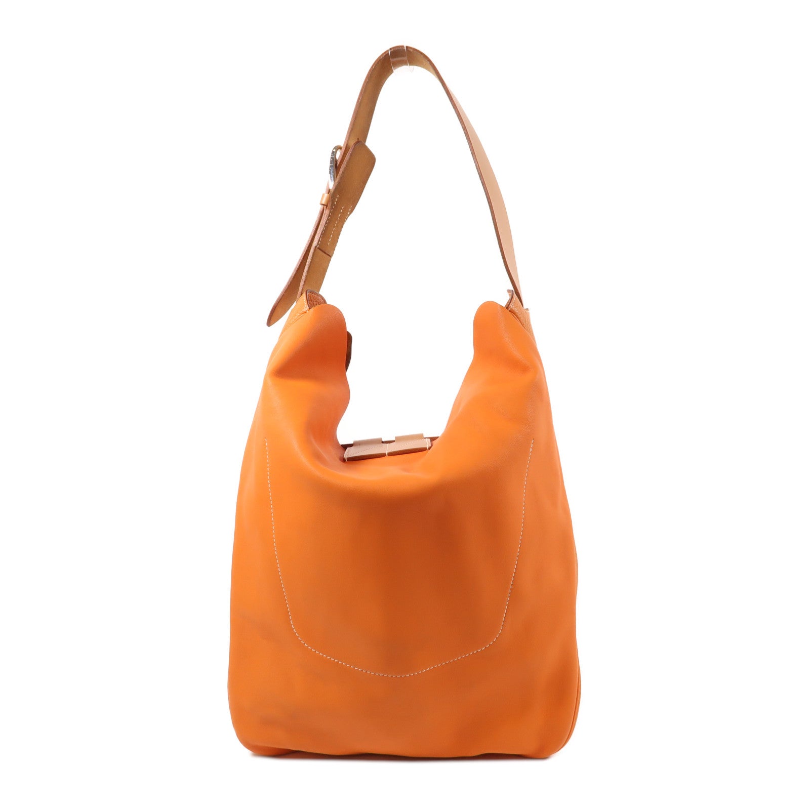 HERMES Swift皮革Virevolte 24銀扣肩背袋