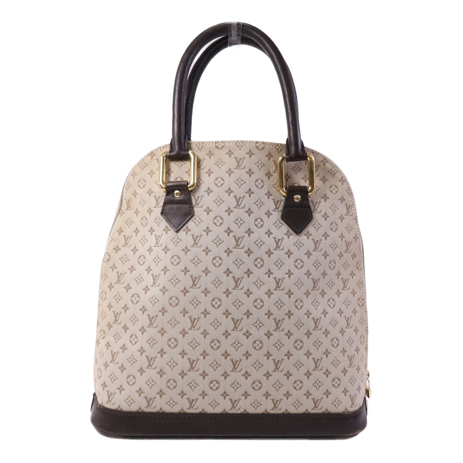 LOUIS VUITTON Monogram Mini Alma Haut金扣手挽袋
