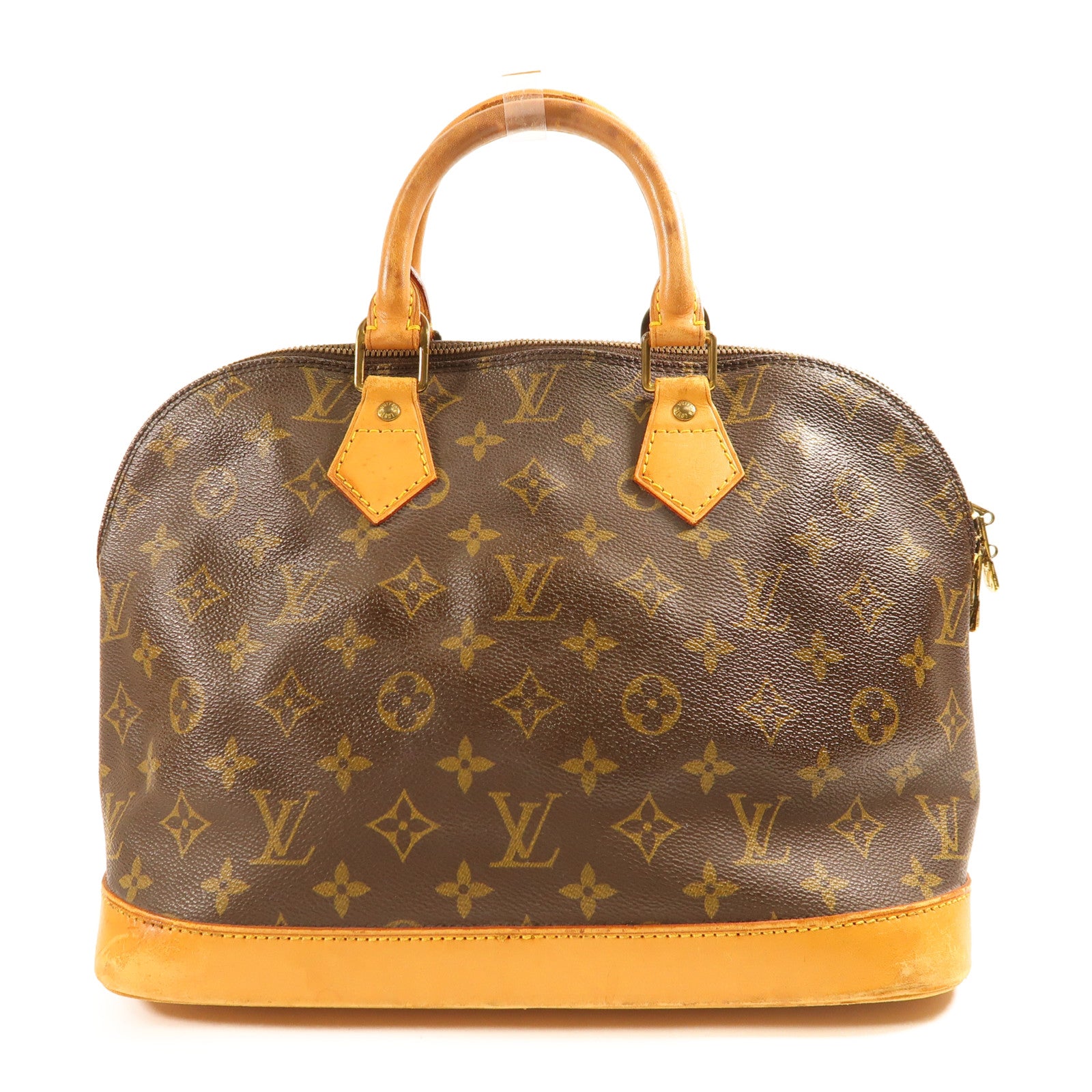 LOUIS VUITTON LV GHW Alma Handbag M51130 Monogram Brown