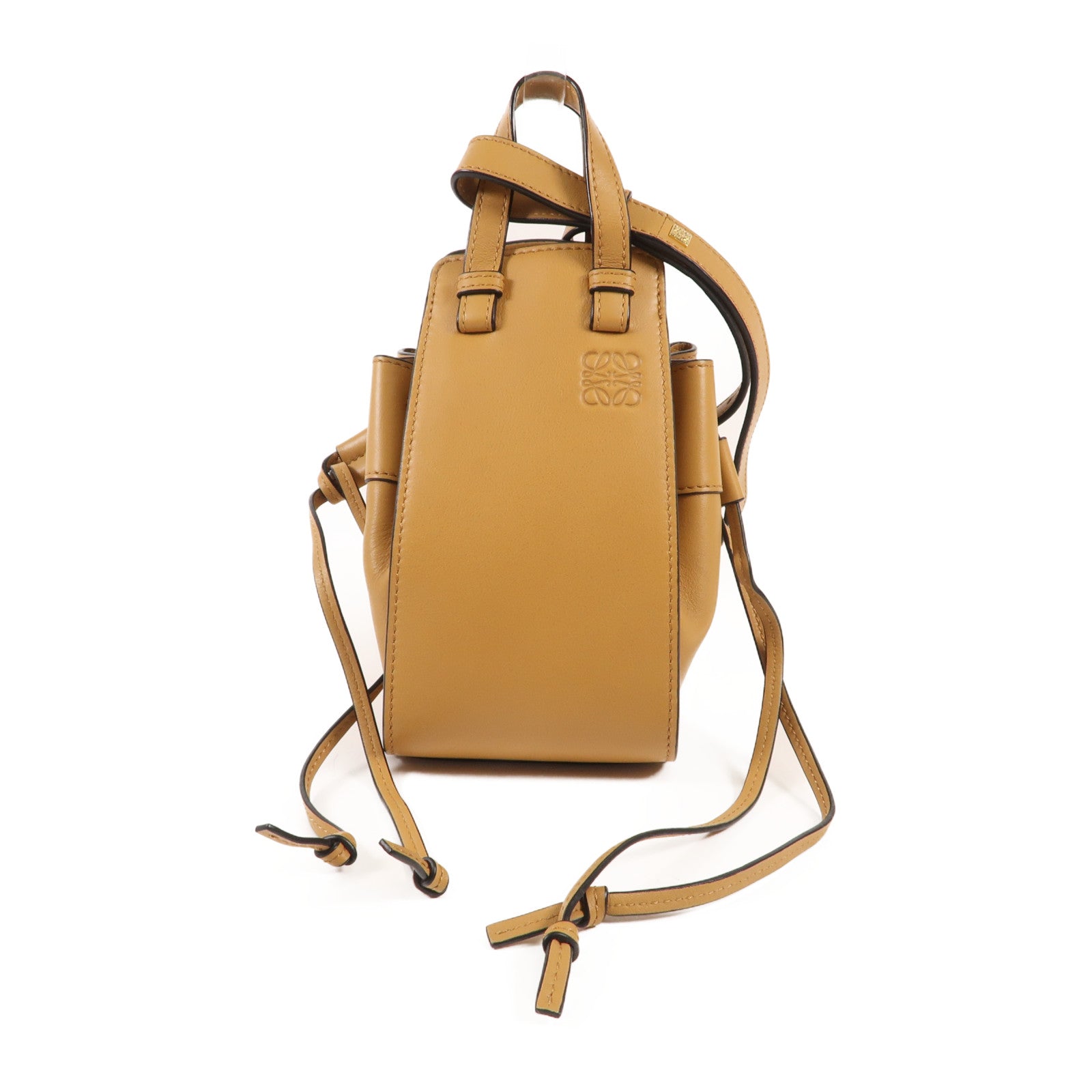 LOEWE 牛皮皮革Hammock Mini手挽肩背兩用袋