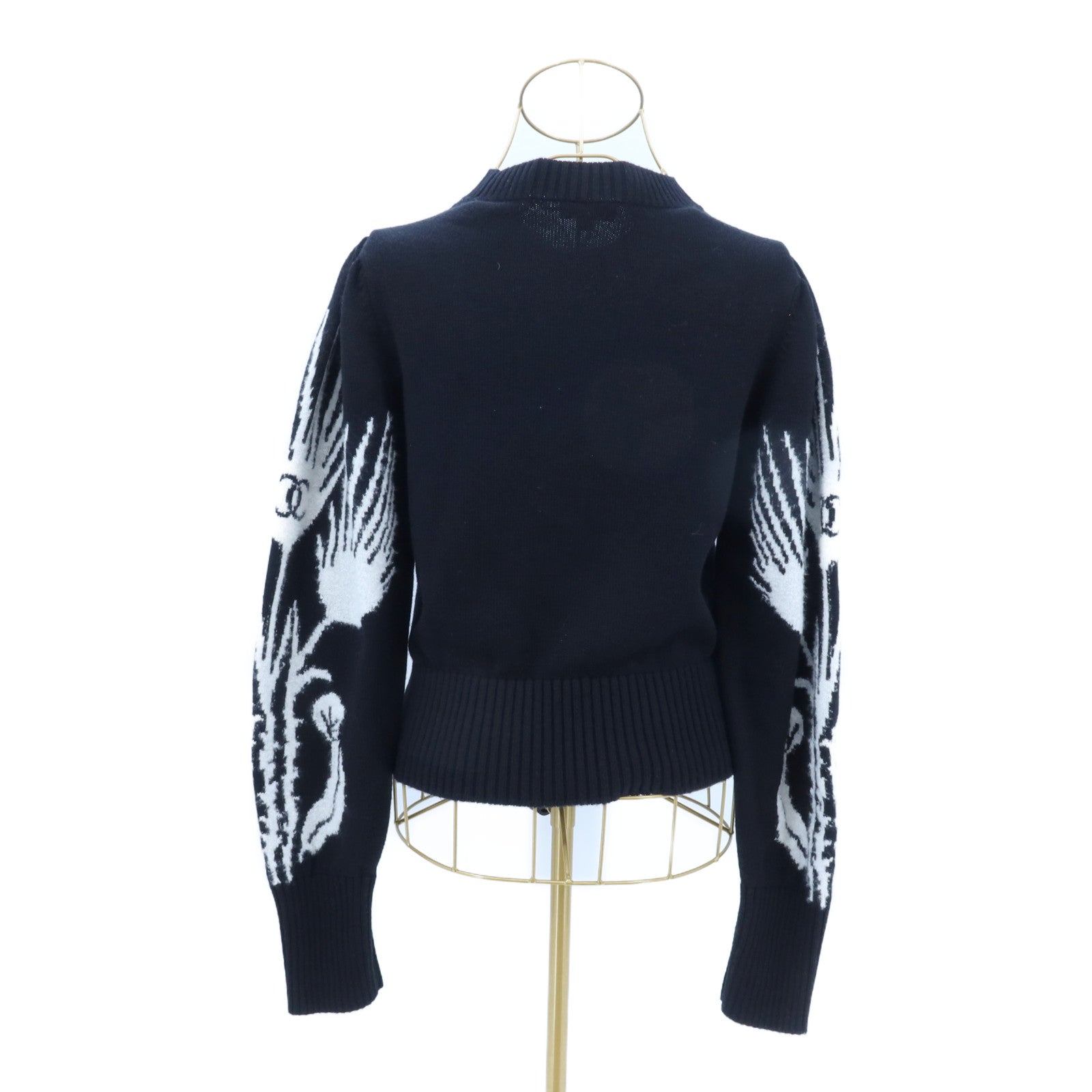 CHANEL Cashmere/Silk Knitted Top上衣