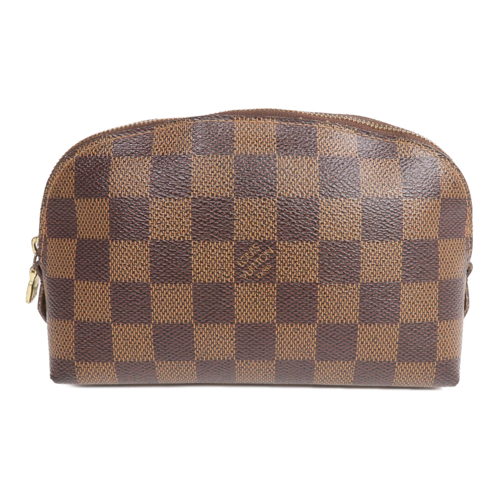 LOUIS VUITTON Damier Cosmetic Pouch金扣化妝袋