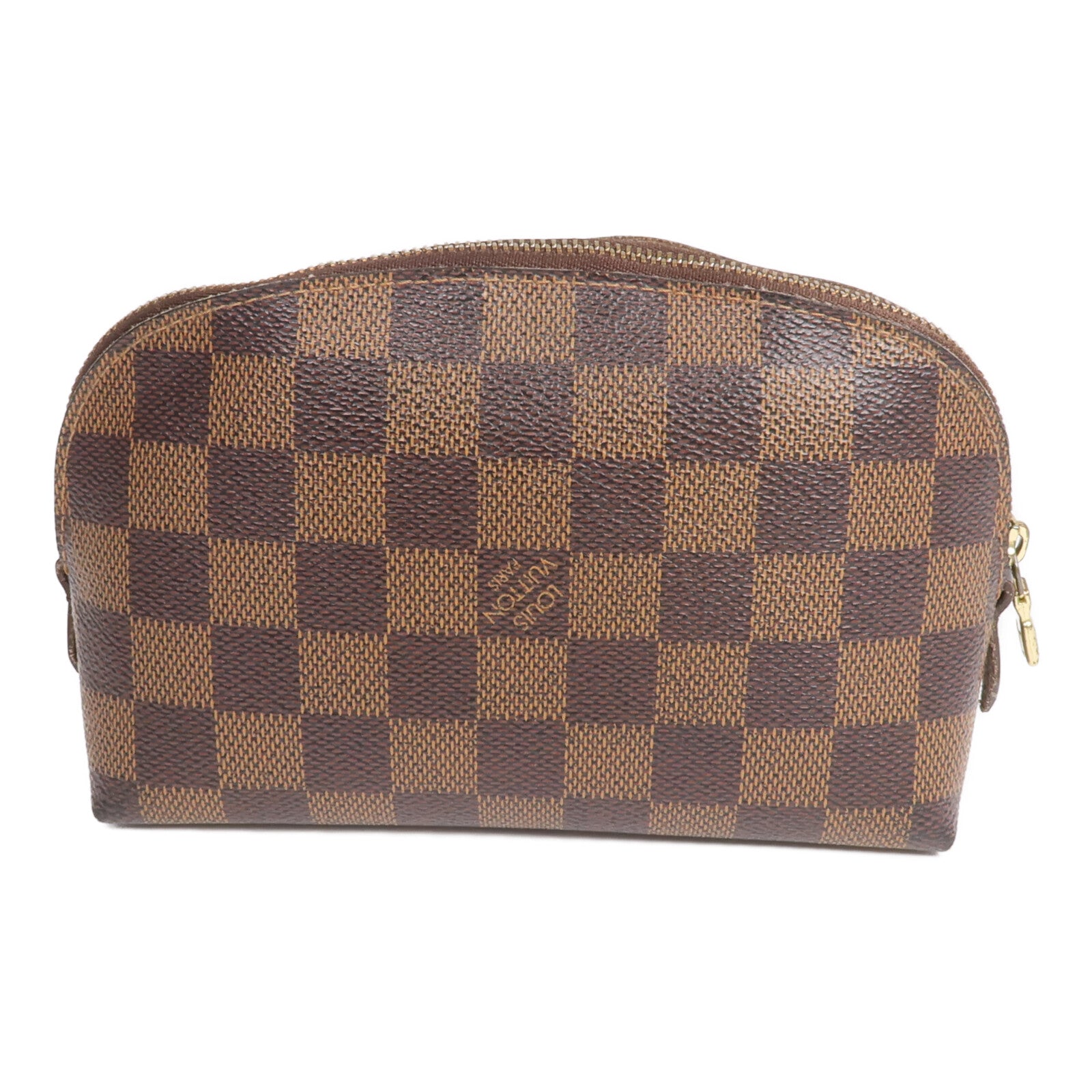 LOUIS VUITTON Damier Cosmetic Pouch金扣化妝袋