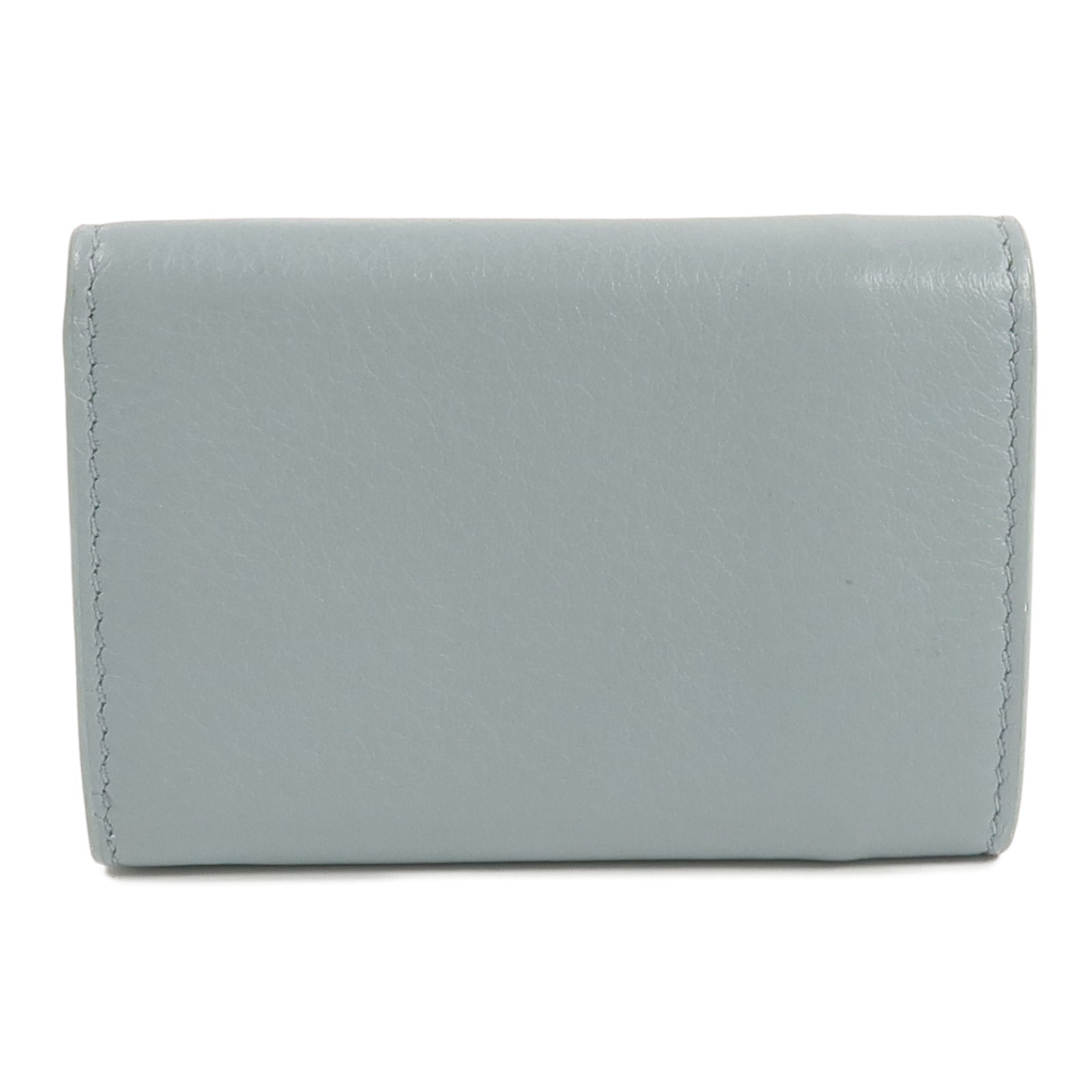 BALENCIAGA 牛皮皮革Tri-fold Compact Wallet錢包