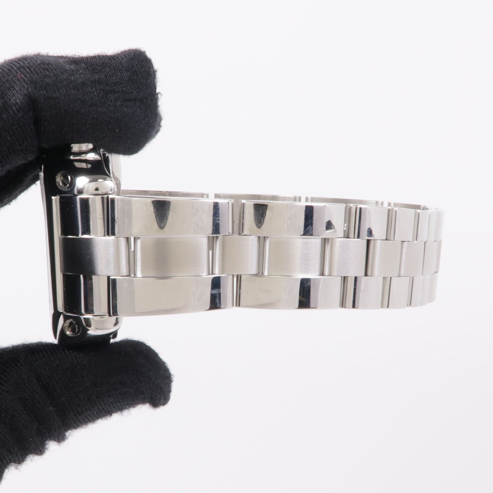 CARTIER Roadster 2618 Automatic Watch Stainless Steel White