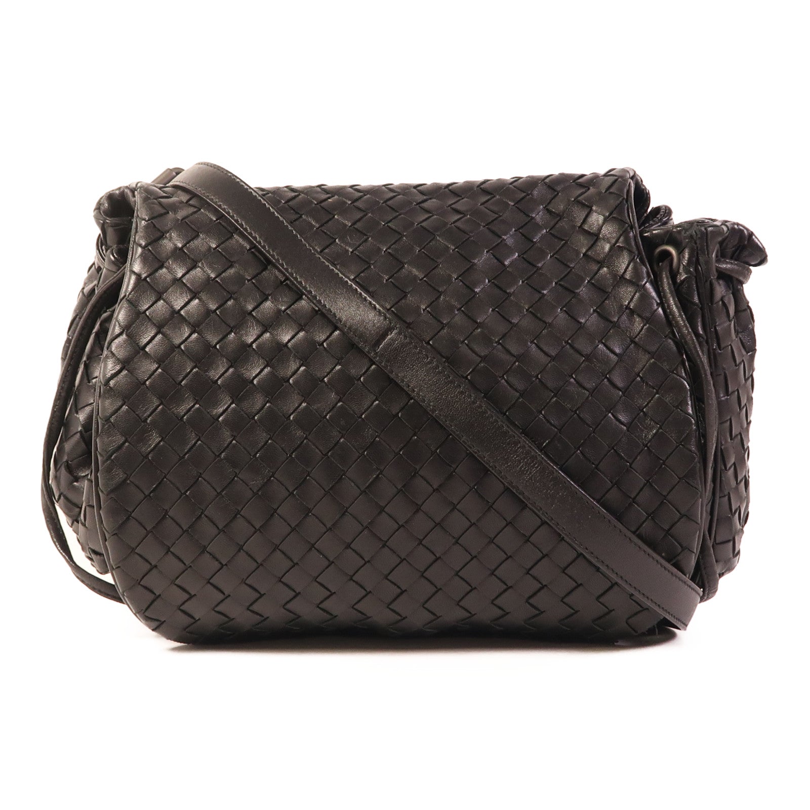 BOTTEGA VENETA 牛皮皮革Nappa Intrecciato Messenger Bag肩背袋