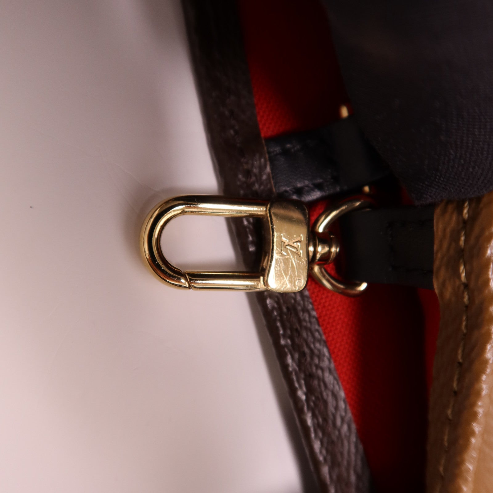 LOUIS VUITTON Monogram Giant OnTheGo GM金扣手挽肩背兩用袋