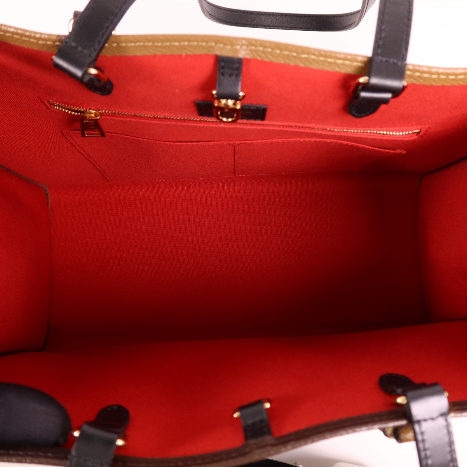 LOUIS VUITTON Monogram Giant OnTheGo GM金扣手挽肩背兩用袋