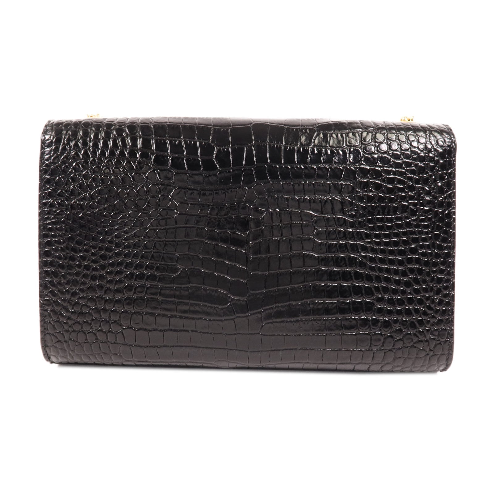 SAINT LAURENT 牛皮皮革Kate金扣鏈帶肩背袋