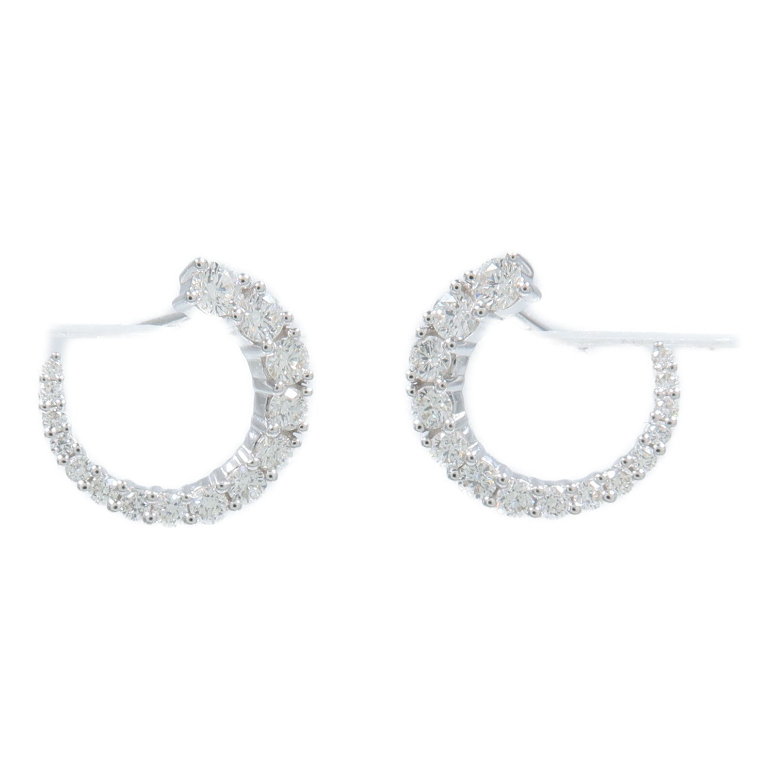 JEWELRY 18K白金Diamond Earring鑽石耳環