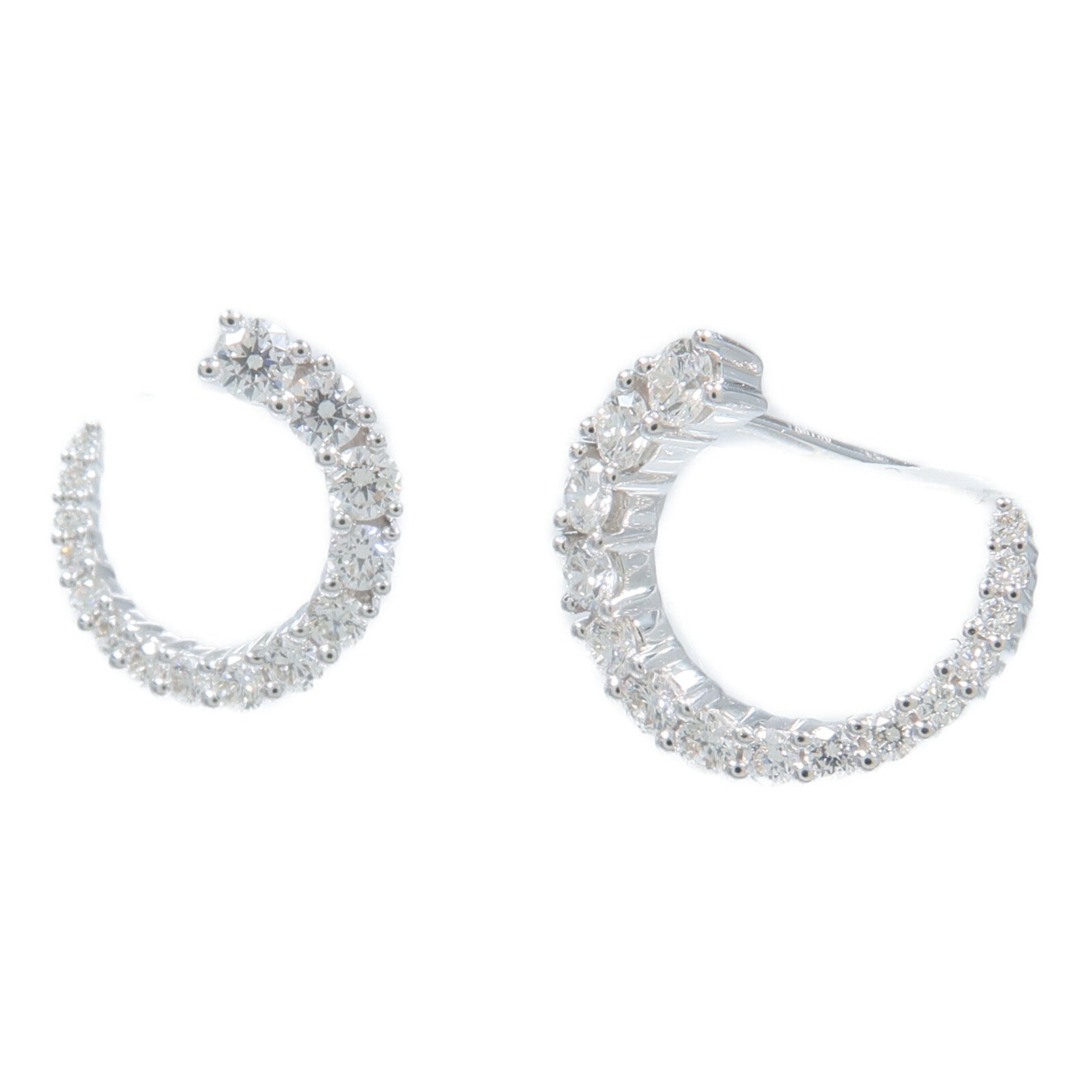 JEWELRY 18K白金Diamond Earring鑽石耳環
