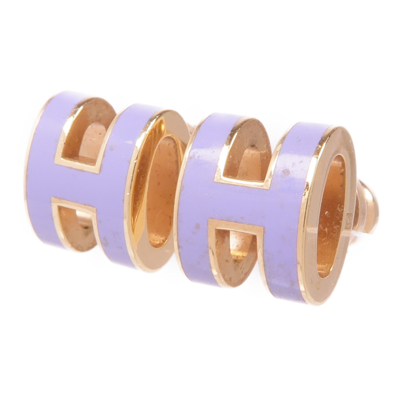 HERMES 金屬Mini Pop H Earrings耳環