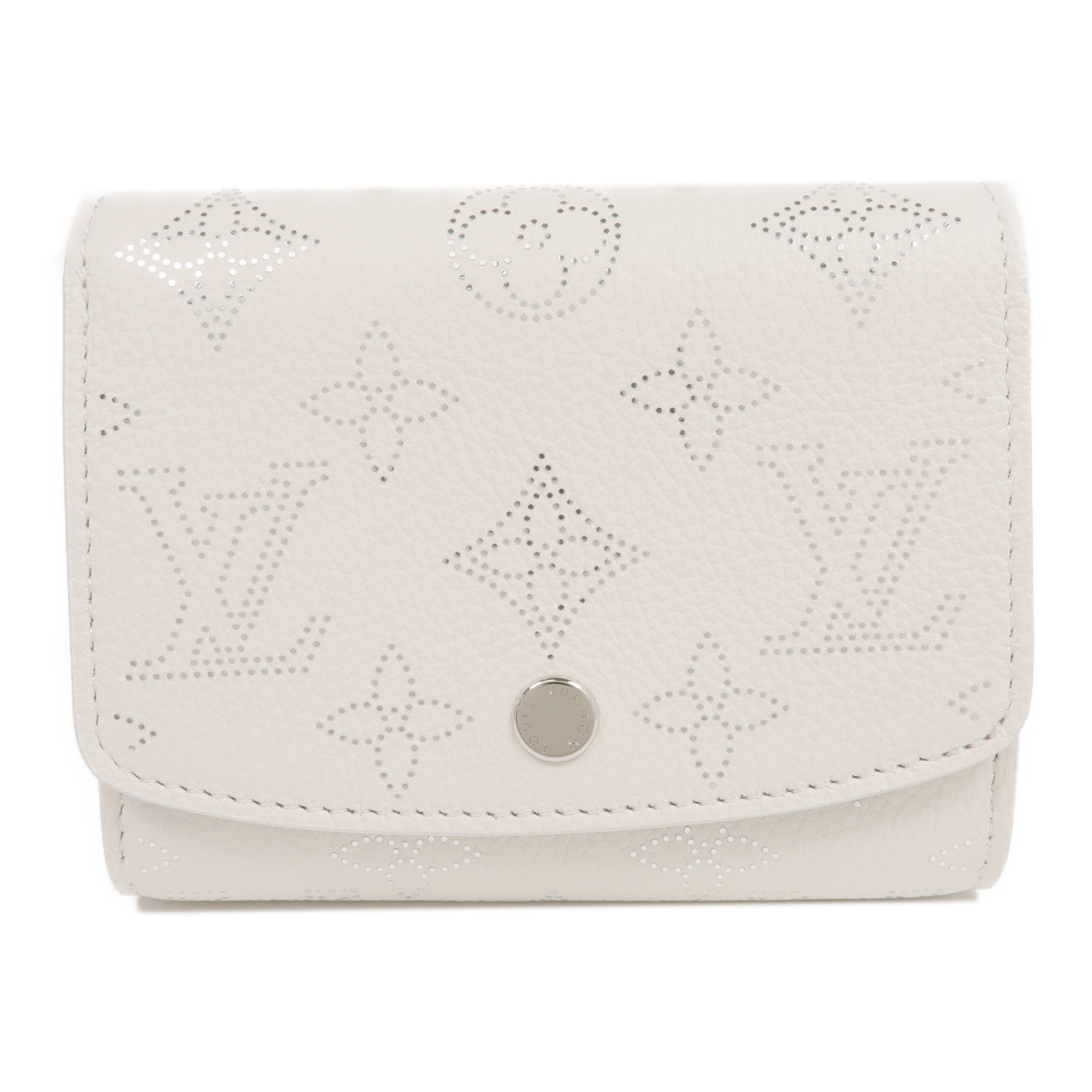 LOUIS VUITTON Mahina Iris Compact Wallet銀扣錢包