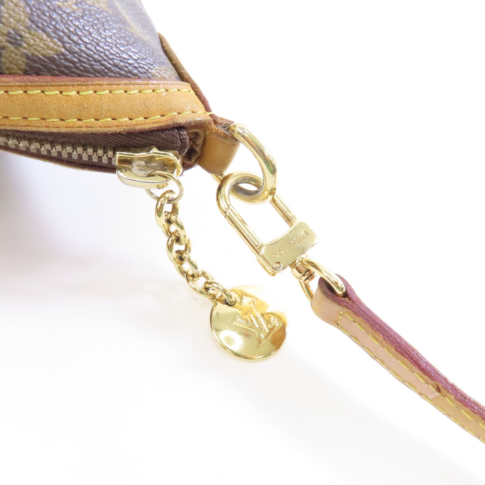 LOUIS VUITTON 【激減優惠】Monogram Palermo GM金扣手挽肩背兩用袋啡色