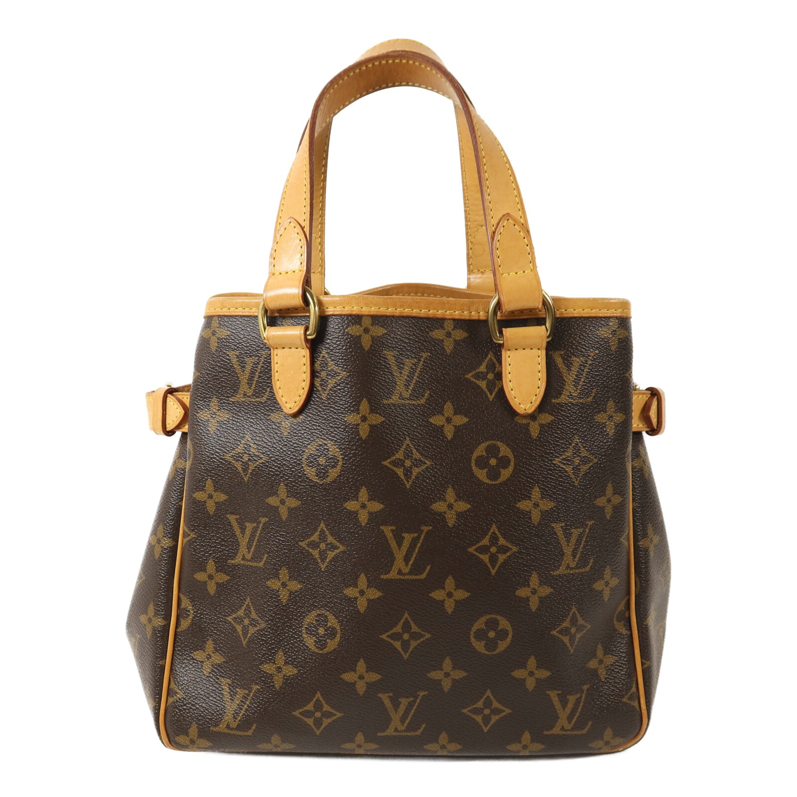 LOUIS VUITTON Monogram Batignolles Vertical金扣手挽袋