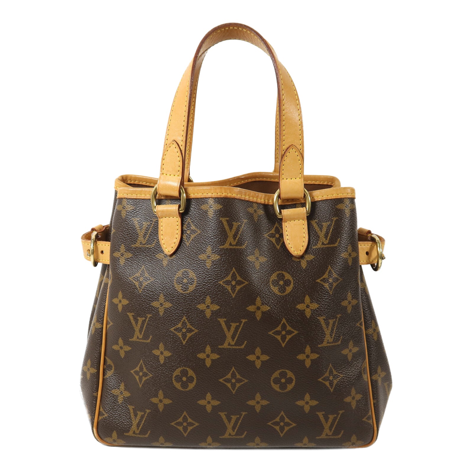 LOUIS VUITTON Monogram Batignolles Vertical金扣手挽袋