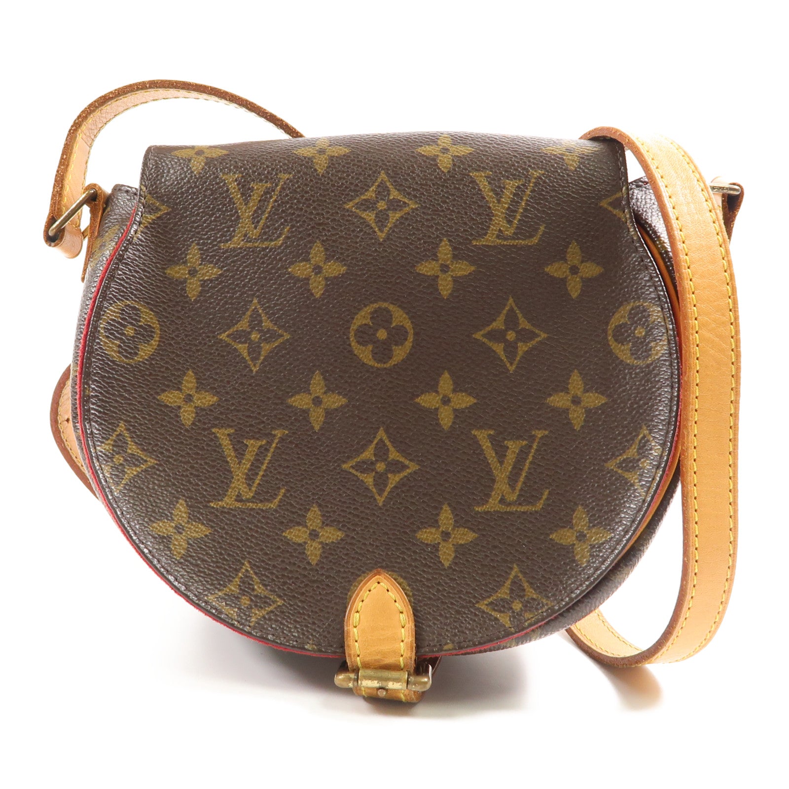 LOUIS VUITTON LV GHW Tambourin Shoulder Bag Crossbody M51179 Monogram Brown