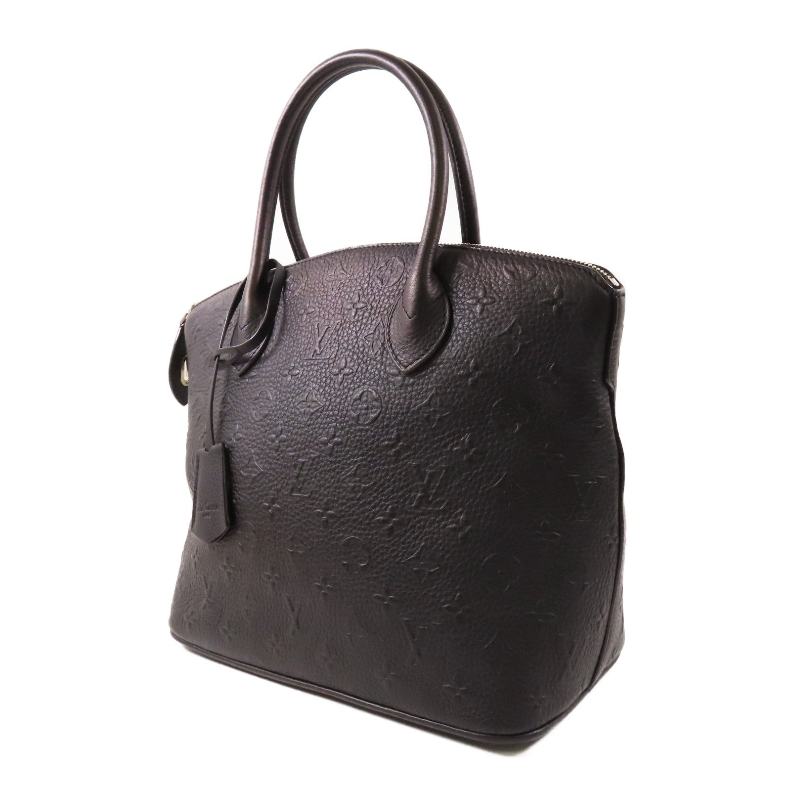 LOUIS VUITTON 【激減優惠】牛皮皮革Revelation Lockit銀扣手挽袋