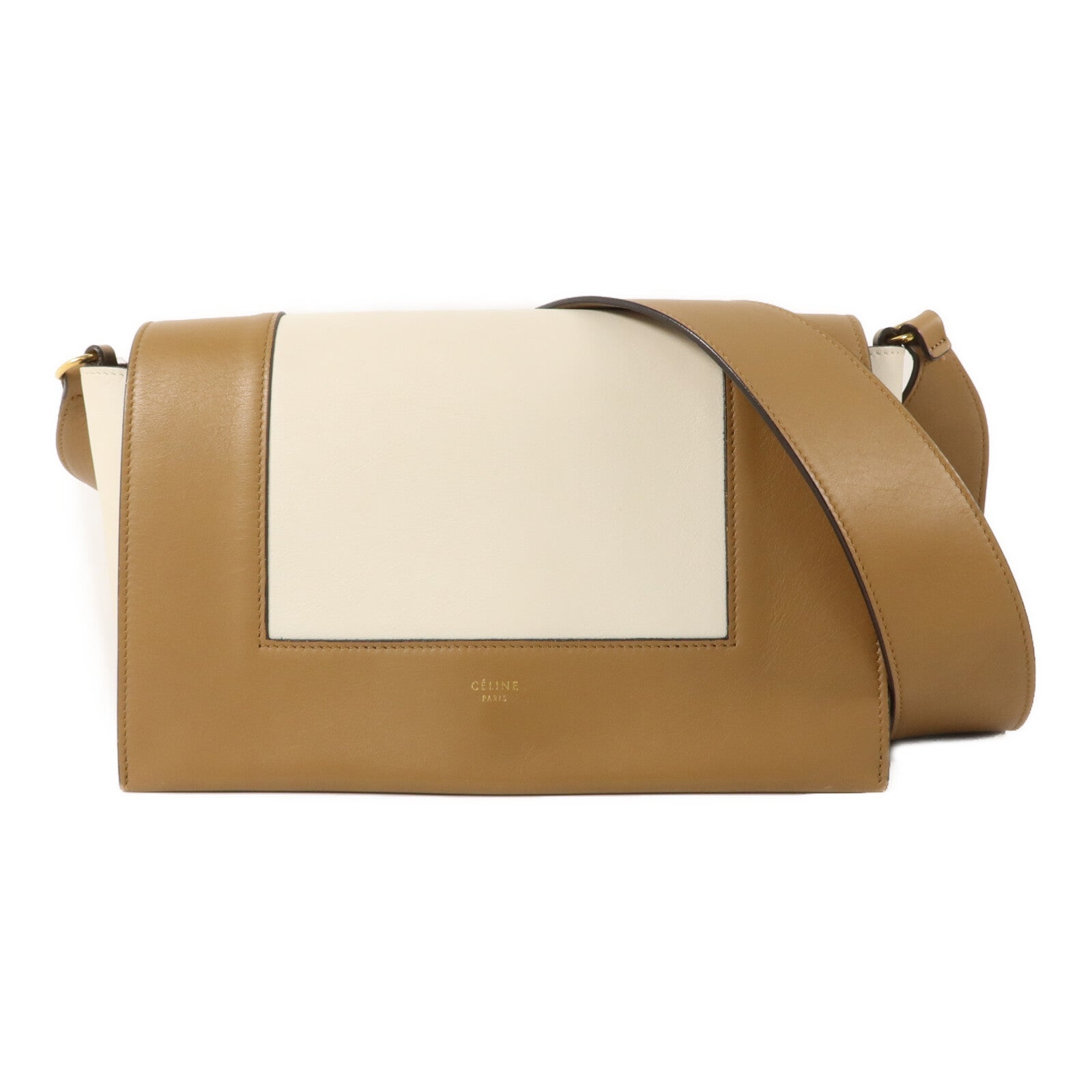 CELINE 牛皮皮革Frame Bag肩背袋