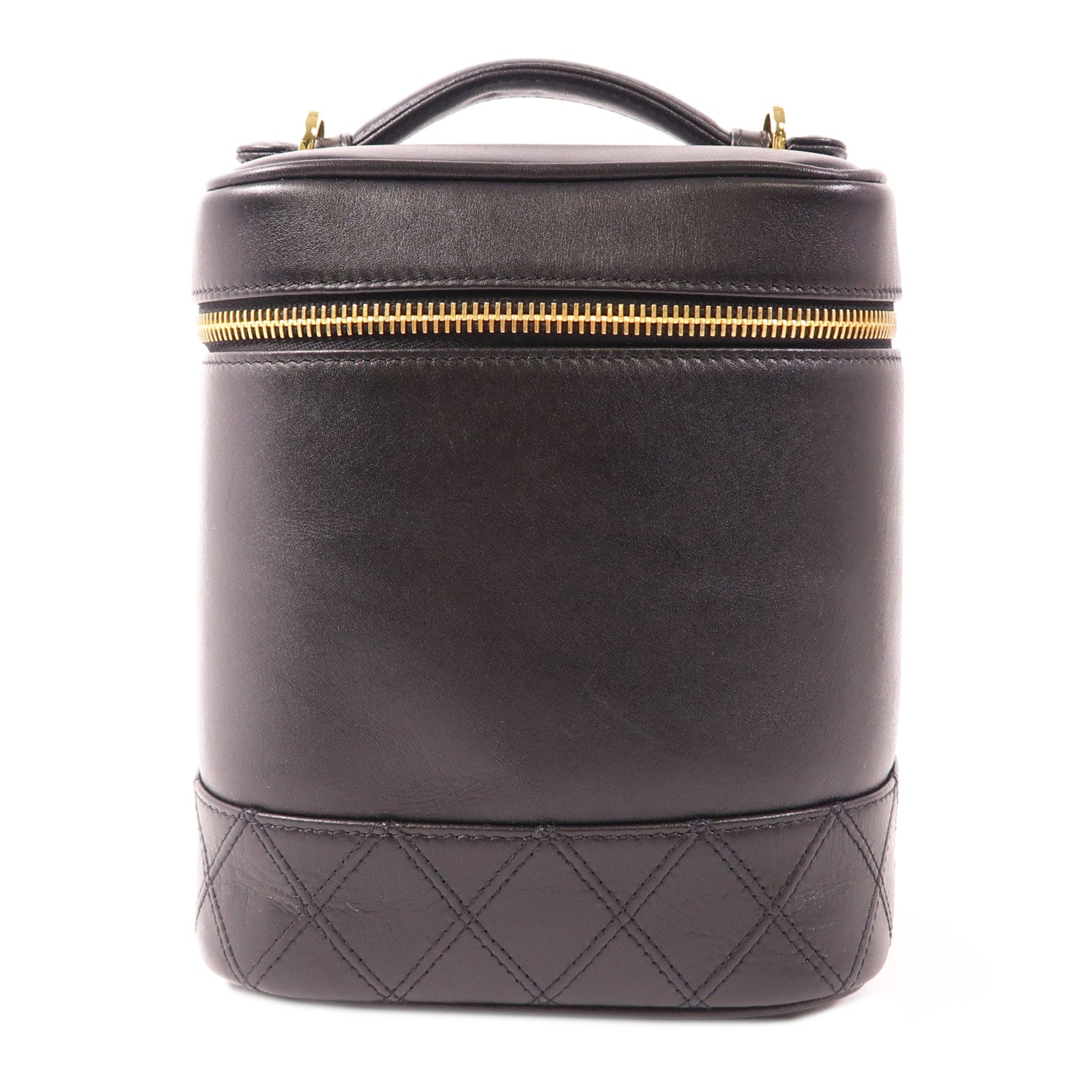 CHANEL 牛皮皮革Accessory Pouch金扣手挽袋