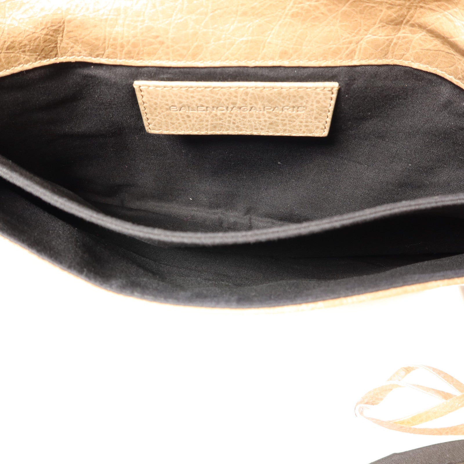 BALENCIAGA 羊皮皮革Clutch金扣手拿包