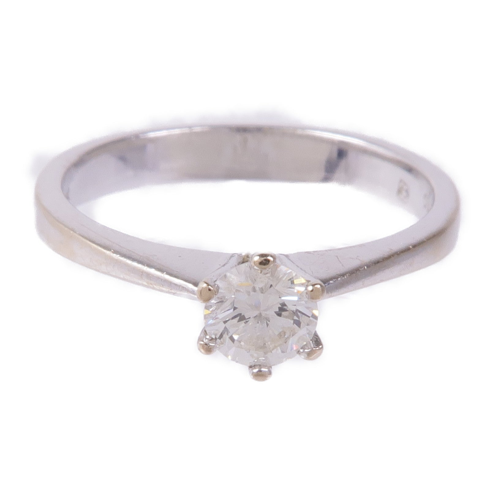 JEWELRY 【激減優惠】18K白金Diamond Ring鑽石戒指US#6