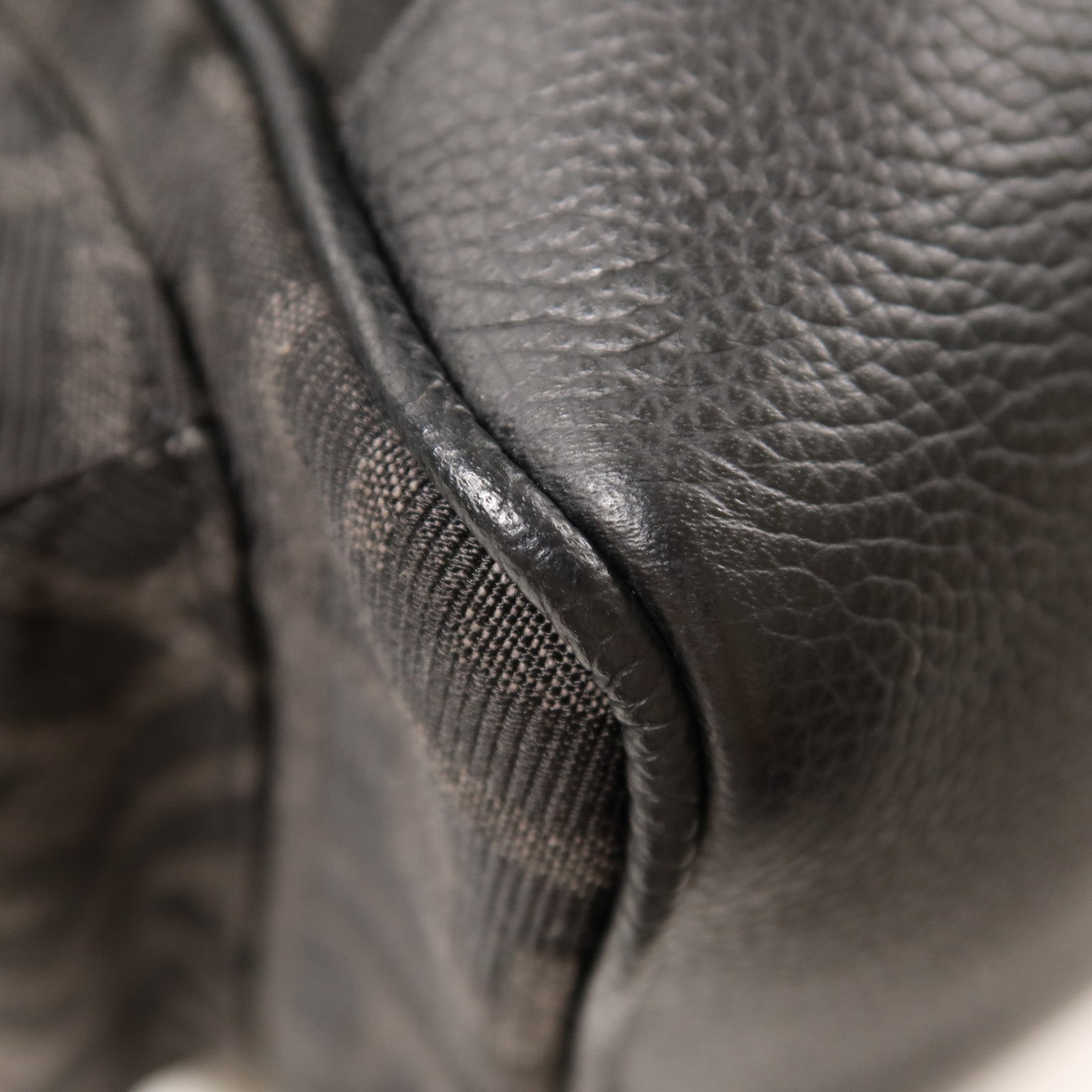 FENDI 帆布Backpack銀扣背包